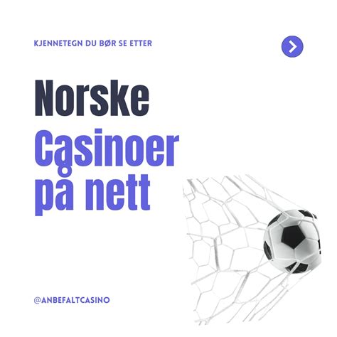 norske casinoer på nettet.
